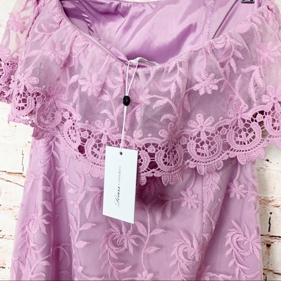 Lovers + Friends Jules Strapless Mini Dress S - Picture 7 of 8